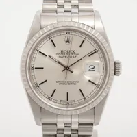 ロレックス デイトジャスト36 16220 SS AT シルバー文字盤