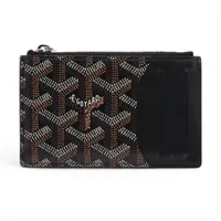 ゴヤール PVC×レザー マネークリップ ブラック ABランクの買取参考