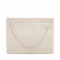 ヴィトン トリヨンモノグラム ポシェットA4 M67462 ホワイト