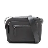 バーバリー レザー ショルダーバッグ ブラック