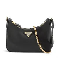 プラダ サフィアーノ レザー 2WAYショルダーバッグ ブラック