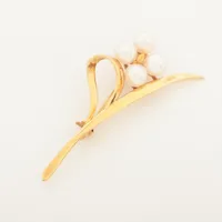 ミキモト パール K18(YG) 約6.5mm