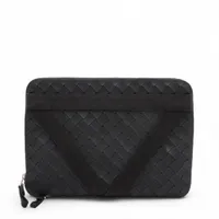 極美品 ボッテガヴェネタ マネークリップ マキシイントレチャート ブラック ボッテガヴェネタ マキシ イントレチャート マネークリップ ボッテガ