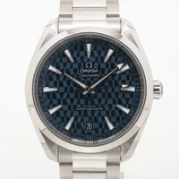 オメガ シーマスター アクアテラ オリンピック 東京2020 522.12.41.21.03.001 SS AT 青文字盤