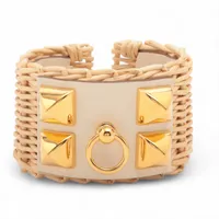 エルメス シェーヌ ダンクル ミニ パンク ブレスレット 750 ABランク