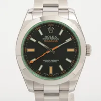 ロレックス ミルガウス 116400GV SS AT 黒文字盤