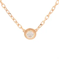 カルティエ ダムール SM ダイヤ 750(PG)