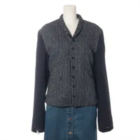 シャネル ココボタン 素材不明 ジャケット サイズ不明 ブラック