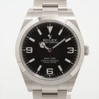ロレックス エクスプローラーⅠ 214270 SS AT 黒文字盤