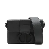 クリスチャンディオール Christian Dior レザー 30モンテーニュ ショルダーバッグ グレー チェーンウォレット【鑑定済み】正規品 Christian Dior クリスチャンディオール 30モンテーニュ ダリア