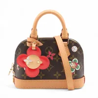 ヴィトン モノグラム ナノアルマ M12199 ブラウン