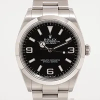 ロレックス エクスプローラー36 124270 SS AT 黒文字盤