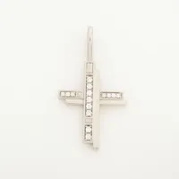 ハリーウィンストン トラフィックバイハリーウィンストン クロス ダイヤ Pt950