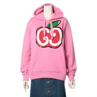 グッチ GG コットン パーカー XS ピンク