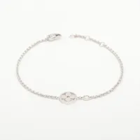 ヴィトン ブラスレモノグラム イディール ダイヤ 750(WG)