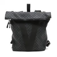 ボッテガヴェネタ イントレチャート ナイロン×レザー 2WAYボストン