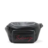 バレンシアガ エブリデイ レザー ボディバッグ ブラック