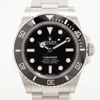 ロレックス サブマリーナー 124060 SS AT 黒文字盤