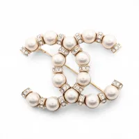 シャネル ココマーク GP×ラインストーン ブローチ P23V シルバー AB