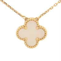 ヴァンクリーフ&アーペル ヴィンテージアルハンブラ シェル 750(YG)