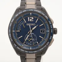 セイコー ブライツ 8B54-0AW0 SS ソーラー 黒文字盤 ABランクの買取