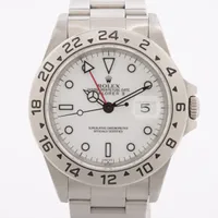 ロレックス エクスプローラーⅡ 16570 SS AT 白文字盤