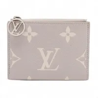 未使用 ルイヴィトン モノグラムアンプラント リサ コンパクトウォレット ヴィトン モノグラム アンプラント ポルトフォイユ リサ 型番