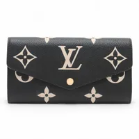 ヴィトン モノグラム ジャガードデニム ポルトフォイユサラ M81183