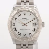 ロレックス デイトジャスト 178344 SS×WG AT シェル文字盤