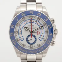 ロレックス ヨットマスターⅡ 116680 SS AT 白文字盤
