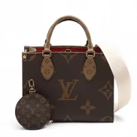 ヴィトン モノグラム ジャイアント リバース オンザゴー PM M46373 ブラウン