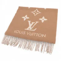 ヴィトン エシャルプ レイキャビック M76067 カシミヤ マフラー ベージュ