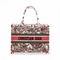 クリスチャンディオール カナージュ レザー 2WAYバニティバッグ ピンク