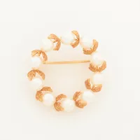 ミキモト パール K18(YG) 約5.5mm