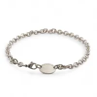 ティファニー ボーンカフ ルテニウム バングル シルバー ABランクの