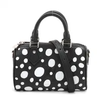 ヴィトン×草間彌生 LV×YK ナノスピーディ M81910 ブラック