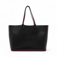 クリスチャンルブタン スパイクスタッズ カバタ クロコ型押し 2WAY