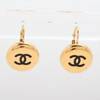シャネル ココマーク GP ピアス(両耳用) L23C ゴールド ABランクの