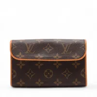 ルイ・ヴィトン モノグラム ポシェット フロランティーヌ M51855 ブラウン