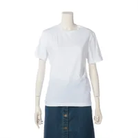 プラダ トライアングルロゴ コットン Tシャツ 23年 XS ホワイト