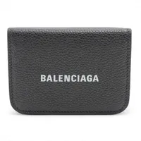 バレンシアガ クラシックコンチネンタル 253036 レザー ラウンドジップ