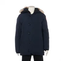 カナダグース JASPER ポリエステル ダウンジャケット M ネイビー