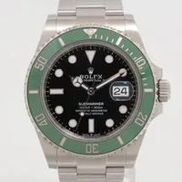 ロレックス サブマリーナーデイト 126610LV SS AT 黒文字盤