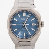 セイコー アストロン 7B72-0AF0 TI ソーラー 青文字盤