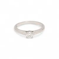 カルティエ ソリテール1895 ダイヤ Pt950 49 D