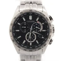 シチズン エコドライブ E660-S119944 SS ソーラー 青文字盤