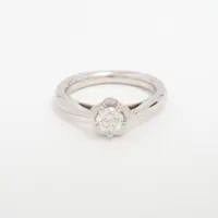 シャネル カメリア 1P ダイヤ Pt950 46 D