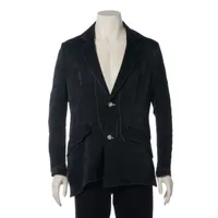 サルバム レーヨン ジャケット S ブラック