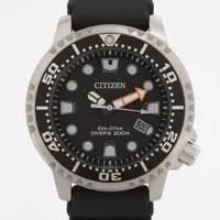 シチズン プロマスター エコドライブ BN0156-05E SS×ラバー ソーラー 黒文字盤