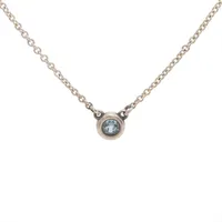 ティファニー カラー バイザヤード 925×アメジスト ブレスレット